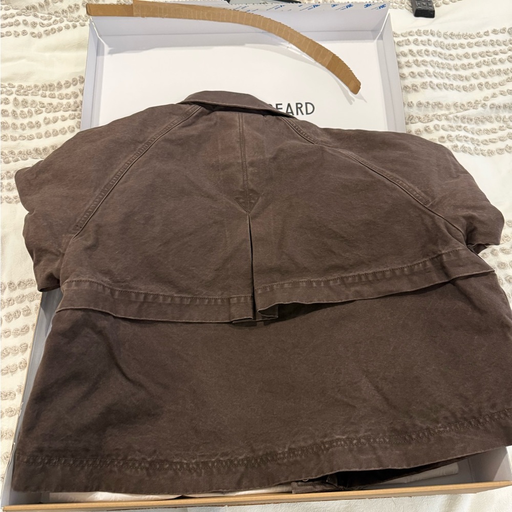 Veronica Beard Arlo Canvas Chore Jacket NWT Medium Originally $748 - Picture 9 of 9